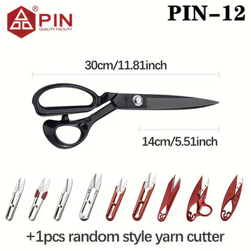 مقص pin الاصلي 12 بوصه